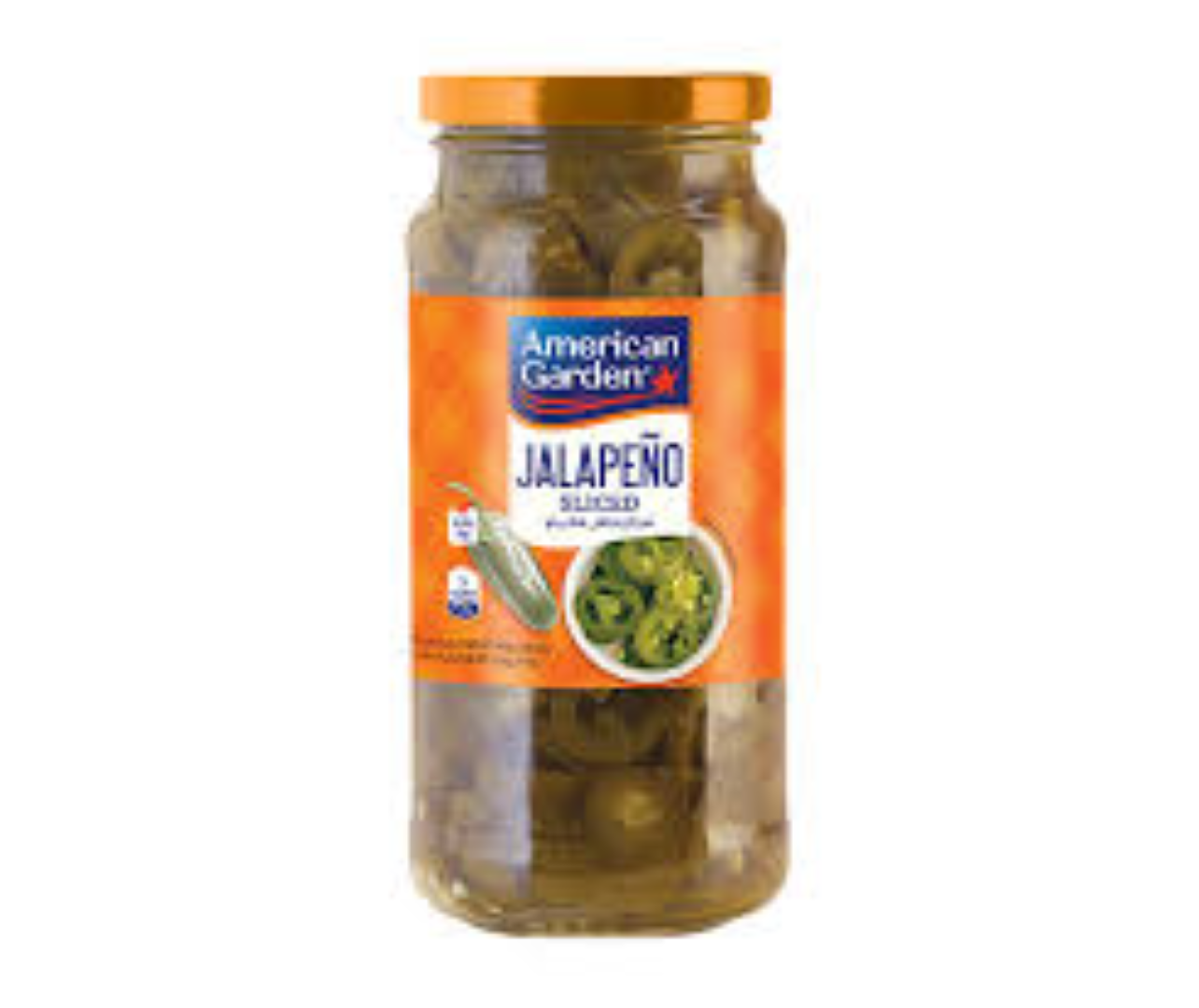 AMERICAN GARDEN SLICED JALAPENO PEPPER 453G
